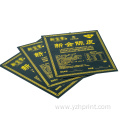 Instruction manual paper business card luxury business cards